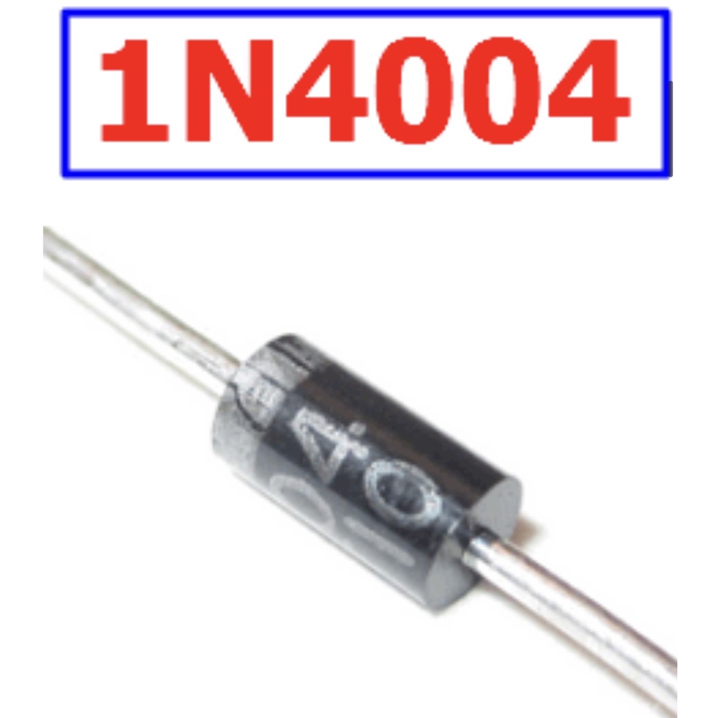 ไดโอด 1N4004 ,Diode 1N4004 400V/1A ตัวถัง DO-41 | Shopee Thailand