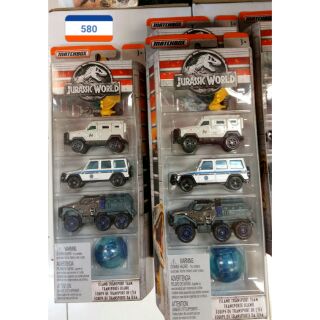 Jurassic world dinosaur car collection แท้