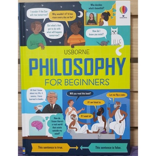 Philosophy for beginners ของแท้นำเข้าจากประเทศอังกฤษ