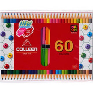 Colleen คอลลีน สีไม้ #787 30 ด้าม 60 สี