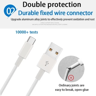 คลังสินค้าพร้อม1M 2M 3M 5M 8M 10M ยาว USB Type C สายชาร์จ USB C สายชาร์จข้อมูลสําหรับ Type C โทรศัพท์กล้อง