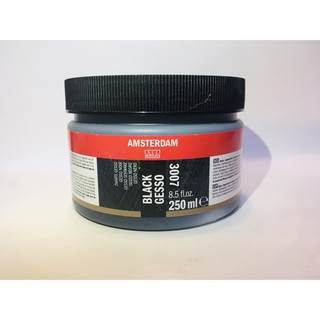 AAC GESSO BLACK 250ML. สำหรับทารองพื้น #3007