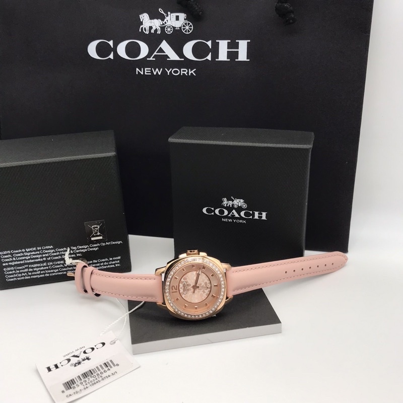 นาฬิกา coach อุปกรณ์ครบ รับประกันสินค้า 1 ปี มีครบสี สินค้าพร้อมส่งทันทีคะ