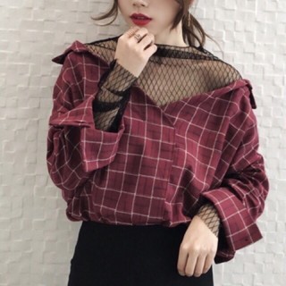 เสื้อลายสก๊อตแนวชิคๆๆ