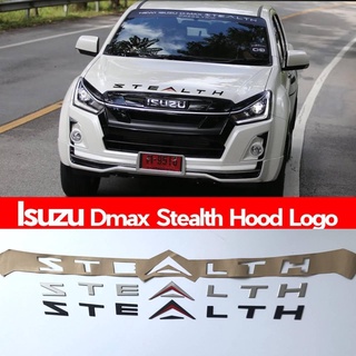 LOGO ISUZU D-MAX STRLATS HOOD LOGO ติดฝากระโปรง (ชุป)