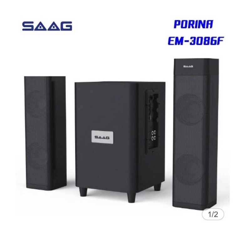 ลำโพง SPK Bluetooth SAAG PORINA ( EM-3086F )