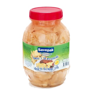 ขิงดอง 3 รส 1700 กรัม x 1 ขวด Savepak Ginger Pickle Three Taste 1700 g x 1 Bottle