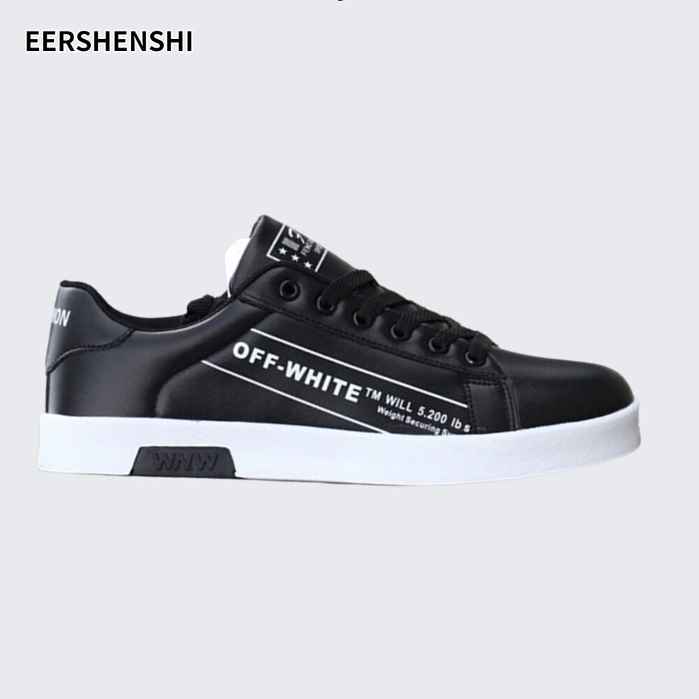 EERSHENSHI white color shoes sports shoes men breathable shoes student ...