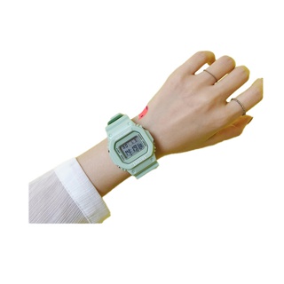 ❤️ นาฬิกาข้อมือผู้หญิงและผู้ชาย นาฬิกาดิจิตอล นาฬืกาแฟชั่น ระบบไฟ LED รุ่น INS01 ของแท้ 9 สี (พร้อมส่ง) ❤️