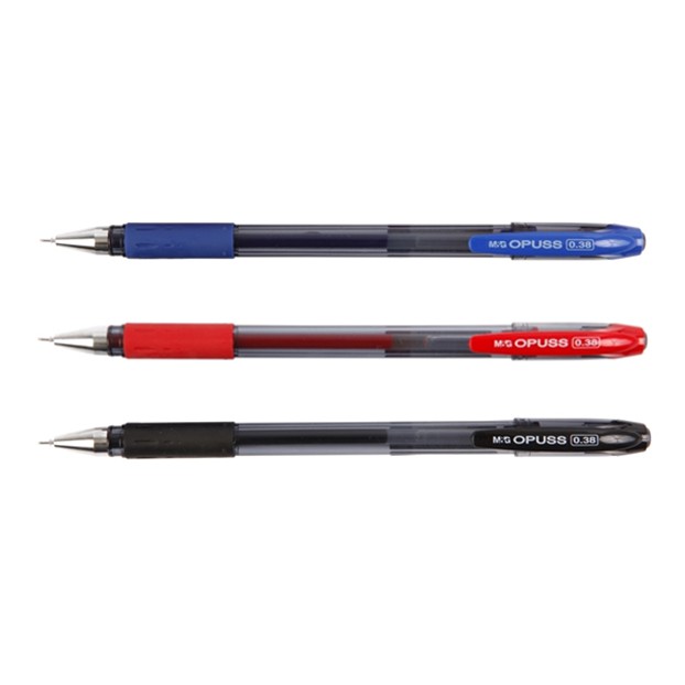 (KTS)ปากกา M&G OPUSS Gel Pen 0.38 mm. AGP63201 มี 3 สีหมึกให้เลือก