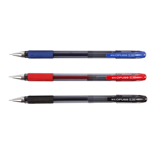 (KTS)ปากกา M&G OPUSS Gel Pen 0.38 mm. AGP63201 มี 3 สีหมึกให้เลือก