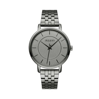 JULIUS WATCH JA1246 C สีเทา (GREY) นาฬิกาข้อมือผู้หญิง แบรนด์เกาหลี แฟชั่นฮิตของแท้ สายสแตนเลส