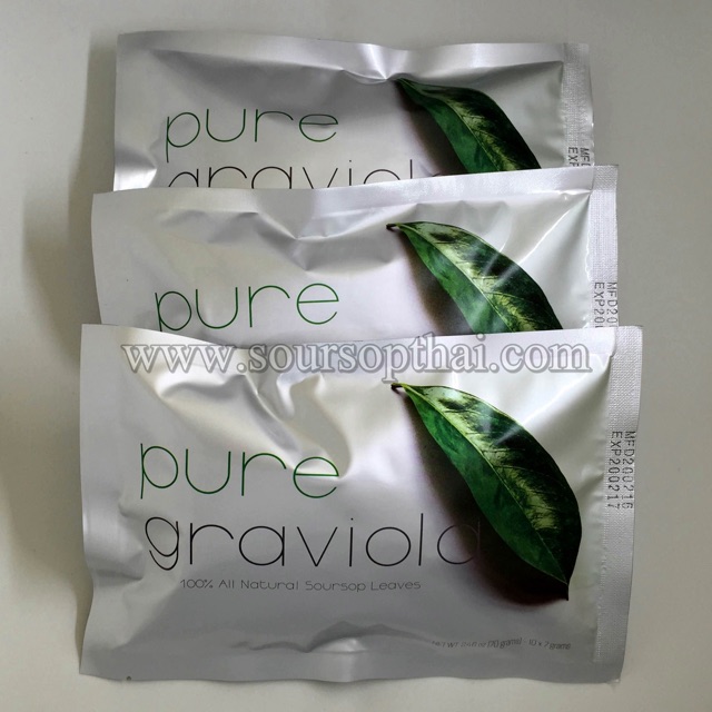 Air Dried Soursop Leaves in Tea Bags 7 Grams x30 ใบทุเรียนเทศ 100% ในซองชา 7 กรัม 30 ซองชา