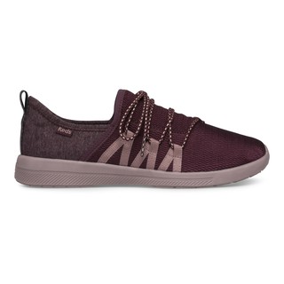 Keds รุ่น Studio Lively Shimmer Mesh รองเท้าผ้าใบ ผู้หญิง สี BURGUNDY - WF61606