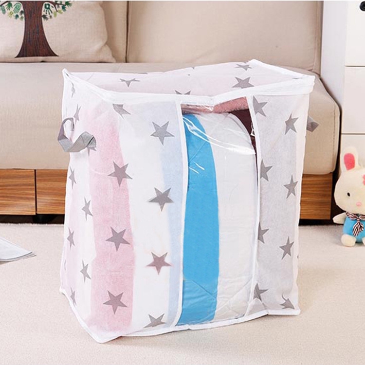 SNH-01/02 กล่องพับ กล่องอเนกประสงค์ สำหรับใส่เสื้อผ้า เก็บของ พับเก็บได้ จัดระเบียบ ความจุ 65 ลิตร - รูปที่ 2