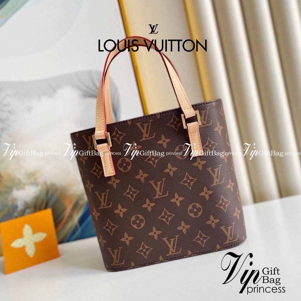 Louis Vuitton Vavin PM Tote in Brown Print Leather ref.679360 - Joli Closet