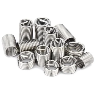 เกลียวสปริง ซ่อมเกลียว รีคอยล์ สแตนเลส 304 เกลียวมิล หยาบ M6 M8 M10 M12 / Insert Coil Thread Spring