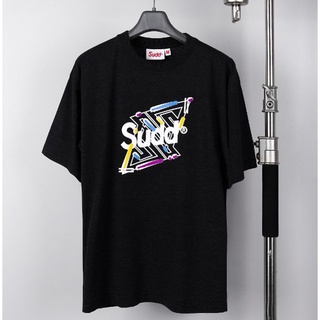 Sudd Oversize เสื้อโอเวอร์ไซส์ รุ่น Firework แฟชั่น คอกลม ลายสกรีน ผ้าฝ้าย cotton ฟอกนุ่ม ไซส์ XS S M L