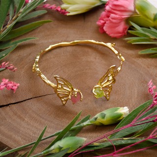 เครื่องประดับ Rock Me Jewelry รุ่น Butterfly Bangle กำไล ทองเหลือง