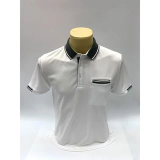 เสื้อโปโลผู้ชายแขนสั้น C59 AIR รหัส 086 เสื้อคอปกสีพื้นเอาไว้ใส่เที่ยวหรือใส่ทำงาน KINGBERRY SHOP