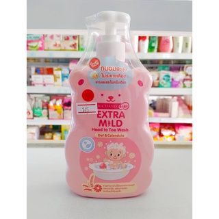 สบู่เหลวอาบน้ำเด็กเอ็กซ์ตร้า มายด์ SRICHAND BABY Extra Mild Head to Toe Wash 400 มิลลิลิตร