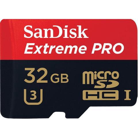 Sandisk Extreme PRO การ์ด Micro SD 32GB ความเร็ว 95MB/s microSD SDHC UHS-I พร้อมอะแดปเตอร์