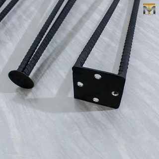 MT Design รุ่น MT018 ขาโต๊ะกินข้าว สำหรับติดตั้งกับหน้าท็อปไม้ ความสูง 75 cm ทำโต๊ะคอม โต๊ะอ่านหนังสือ