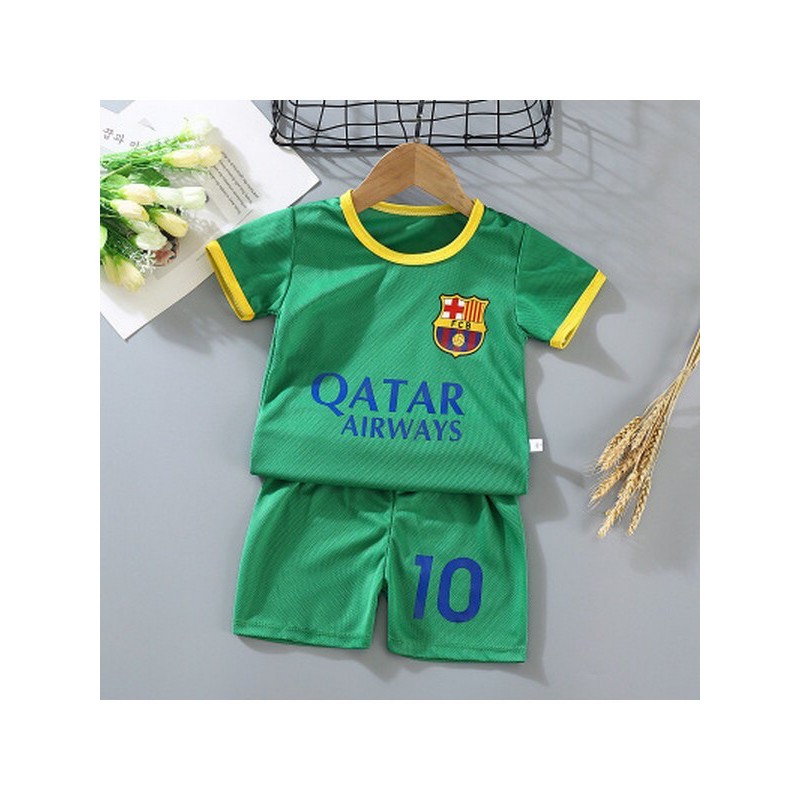 SC288A ชุดบอลเด็ก เสื้อ+กางเกง ผ้าลื่น Jersey (1ข/2ข/3ข/4ข/5ข/6ข/7ข/8ข)