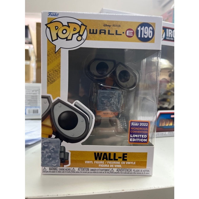 [Ready stock] Funko POP Disney: Wall-E - Wall-E (Wondercon 22 Exclusive) 1196