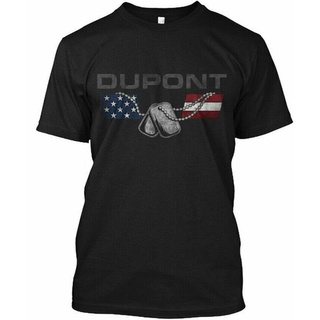 [S-5XL]เสื้อยืด พิมพ์ลาย Dupont Family Honors Veterans Gildan สไตล์คลาสสิก ไม่ซ้ําใคร สําหรับผู้ชาย 516443