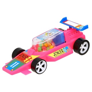 🔥*พร้อมส่ง*🔥 ลูกกวาดสีต่างๆบรรจุในรถแข่งของเล่นเด็ก 3กรัม Speed Racer Toy Stuffed with Assorted Artificial Flavoured Can