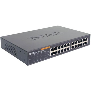 D-Link 24 Port 10/100 Switch (DES-1024D) - Black