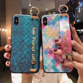 เคสโทรศัพท์มือถือ รูปเกล็ดปลา สีสันสดใส สําหรับ Samsung Galaxy note 8 9 10 plus lite note20 ultra s8 s9 s10 s20 plus s21 s22 s23 ultra s20fe s21fe