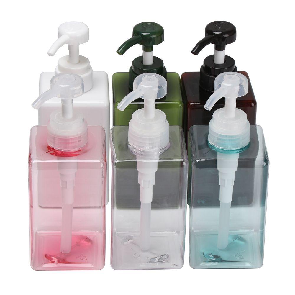 Gossip Container Hand Sanitizer ปั๊มเจลอาบน้ําในครัวเรือนที่ว่างเปล่า