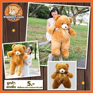 ตุ๊กตาหมีหน้ากลม (สีน้ำตาล, สีเบจ, สีครีม) (ขนาด 73, 95 cm) / ตุ๊กตาหมีตุ๊กตาหมีตุ๊กตาหมีตุ๊กตาหมีตุ๊กตาหมีตัวใหญ่