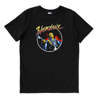 เสื้อยืดผ้าฝ้ายพิมพ์ลายแฟชั่น Jimi HENDRIX - วงกลม | เสื้อยืด พิมพ์ลายวงดนตรี | เพลงเมอร์ช | Unisex | วงดนตรี MERCH | เส