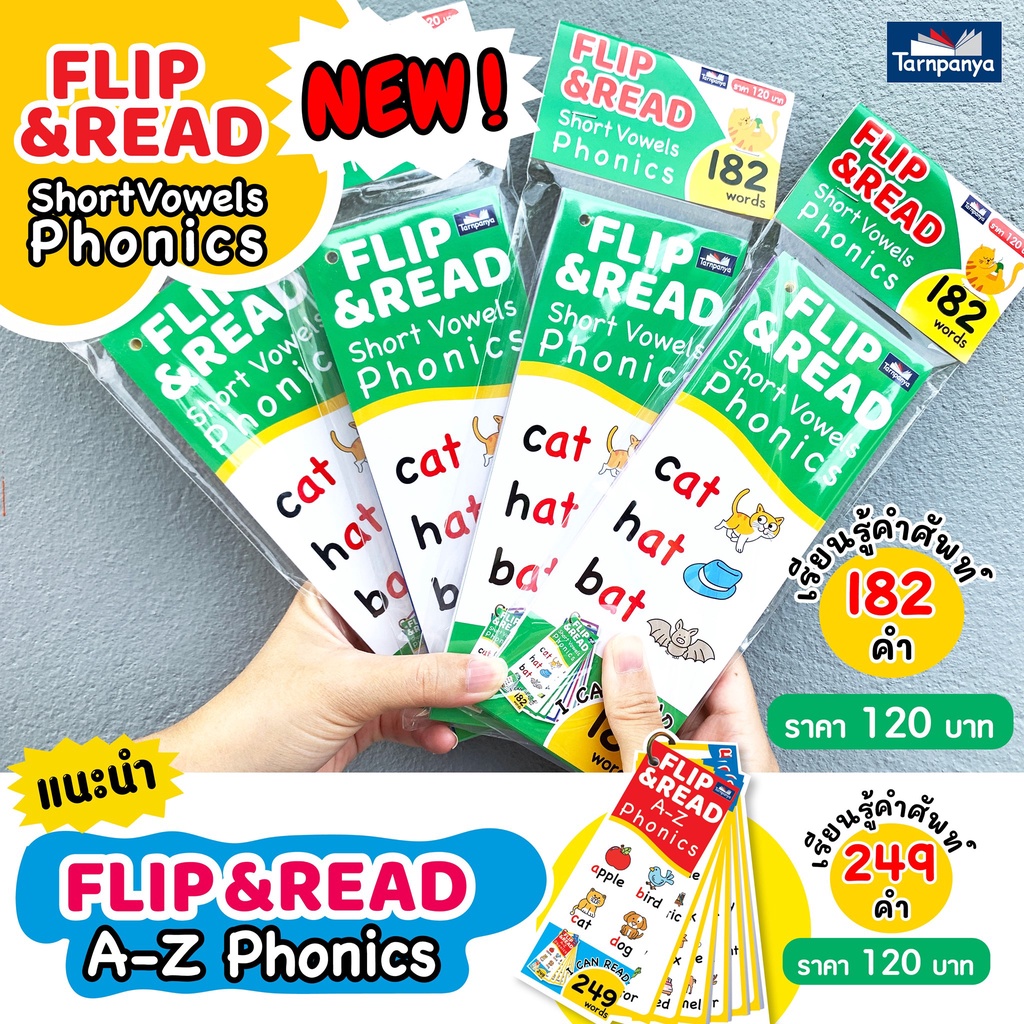 Flip & Read Short Vowels Phonics 1