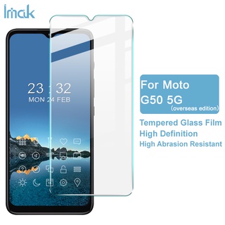 Original Imak Motorola Moto G50 5G 9H Anti-Explosion Tempered Glass Screen Protector Film Ultra thin