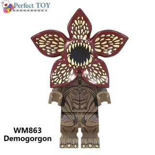 บล็อกตัวต่อเลโก้ รูป Stranger Things Demogorgon ขนาดเล็ก เหมาะกับของขวัญ ของเล่นสําหรับเด็ก