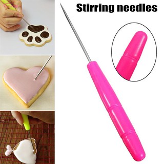 Stirring Needle Fondant Cake Cookies Decorating Carving Embosser Marking Patterns