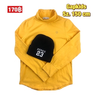 ❄️🌨🛋 เสื้อคอเต่าเด็กแขนยาว Gapkids 150 cm, เสื้อคอเต่าสีพื้น