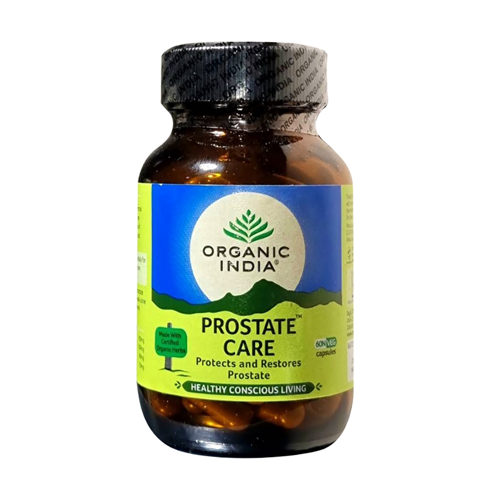 Organic India l Prostate Care - Protects and Restores Prostate | 60 Capsules