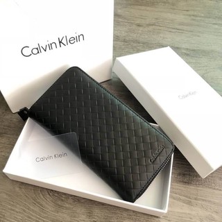 กระเป๋าสตางค์ใบยาวซิปรอบ Calvin Long Wallet