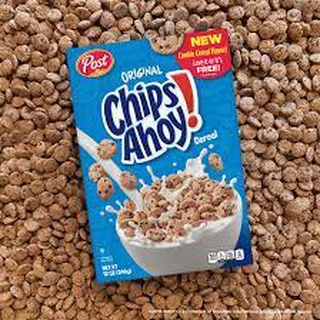 Chips Ahoy! POST Breakfast Cereal 340g/12 oz โพสต์ชิป อะฮอย อาหารเช้าซีเรียล 340กรัม/12ออนซ์