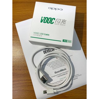 สายชาร์จเร็ว OPPO แท้  OPPO Vooc Flash Charge Micro 5V 4A 1 เมตร