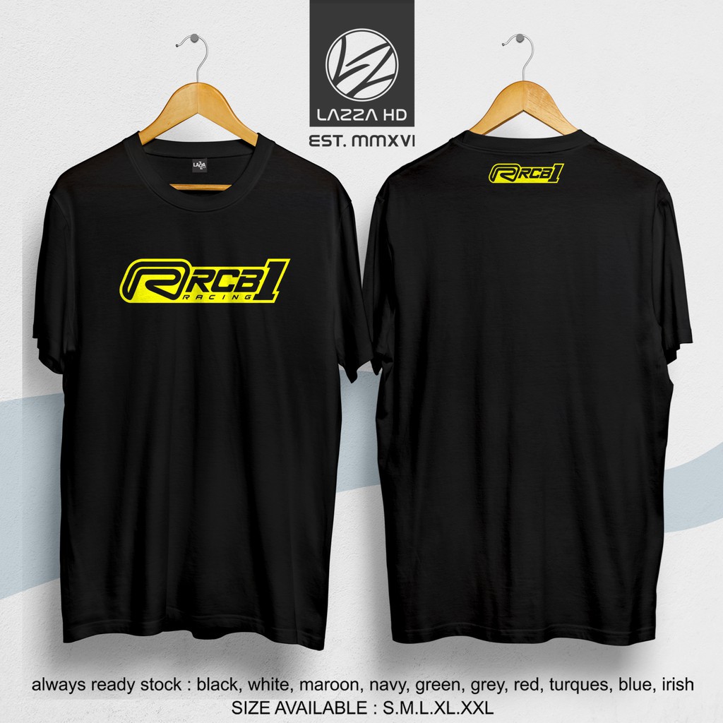 เสื้อยืด RCB 1 RACING LOGO AUTOMOTIVE DISTRO