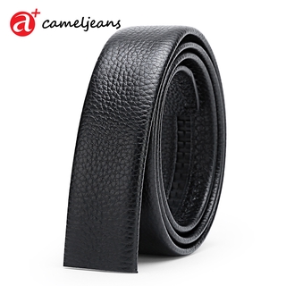 Cameljeans เข็มขัดผ้ายีนส์ไม่มีหัวเข็มขัดไม่มีหัวเข็มขัดสําหรับผู้ชาย