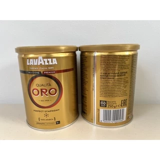 Lavazza Caffe Espresso Ground Coffee 250g ลาวาซซ่า กาแฟคั่วบด แคฟเฟ่ เอสเพรซโซ่ ขนาด 250 กรัม EXP:2027