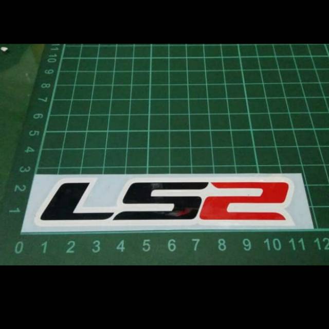 โลโก้ตัดสติ๊กเกอร์ หมวกกันน็อค hlm ls2