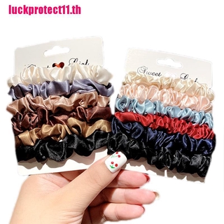 Womens Glitter Sequin Hair Band Rope Hair Ring Scrunchie Ponytail Holder Elastic